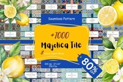 Mediterranean Tiles MEGA Bundle| Azulejo Portuguese and More Product Image 1