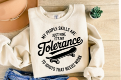 It&#039;s my Tolerance Eagle Svg | Svg Cut Files | Shirt Svg Product Image 2