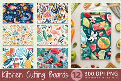 Summer Wonderland Cutting Boards sublimation Designs Product Image 1