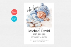 Baby Shower Invitation Template 169 Product Image 1