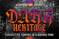 Dark Heritage - Modern Blackletter Style Product Image 1