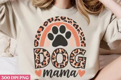 DOG mama PNG, Dog Mom Sublimation PNG Product Image 2