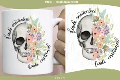 Floral Skull Png | Kinda Emotionless Kinda Emotional Product Image 2