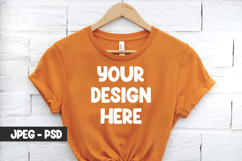 Hanging t-shirt mockup psd &amp; jpeg Product Image 1
