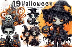 Halloween Clipart Spooky Halloween Product Image 1