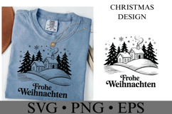 Frohe Weihnachten Svg | Christmas svg | Shirt Svg Product Image 2