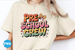 Pre-school crew Back to School Png design, Back to school Product Image 2
