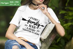 Every Family Has A Story Welcome To Ours SVG Design Product Image 1