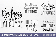 Motivational Quotes Designs SVG Product Image 1