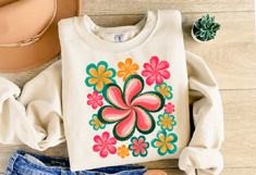 Flowers Svg Design | Svg Files for Cricut | Shirt Svg Product Image 2
