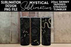 Mystical Tumbler Submilation 20oz Skinny Tumbler Product Image 1