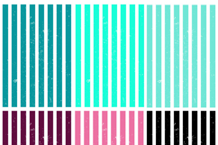 Distressed Stripe PNG Bundle, Retro Grunge Striped Product Image 6
