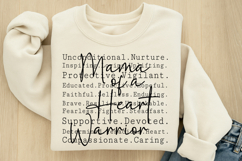 Mama Of A Heart Warrior SVG Product Image 2