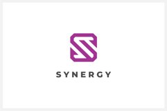 Synergy Letter S logo design vector template Product Image 1