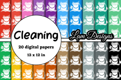 cleaning digital papers, cleaning patterns Product Image 1