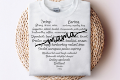 Mama Heart Shape SVG, Mother&#039;s Day Heart, Mother&#039;s Day SVG Product Image 1