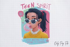 Funny Beautiful Girl Quotes Sublimation Design PNG Product Image 2