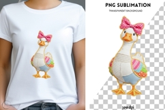 Patchwork goose png design for T-shirts Product Image 1