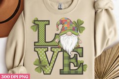 LOVE PNG, St Patricks Day Gnome Sublim Product Image 2