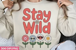 Stay wild PNG, Mothers-Day-Sublimation PNG Product Image 2
