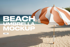 Beach Umbrella Mockup Product Image 1