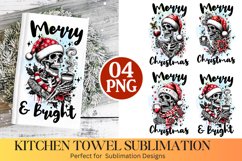 Christmas Kitchen Towel - Christmas Towel Design Product Image 1