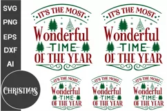 It's The Most Wonderful Time Of The Year SVG Design Product Image 2
