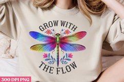 GROW WITH THE FLOW PNG, Positive Sublimation P Product Image 2