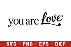 Your are love svg| Quotes | SVG Cut files Product Image 1