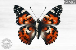 Halloween Butterfly Clipart - Halloween Sublimation PNG Product Image 1