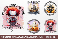 Funny Halloween Sublimation PNG Product Image 1