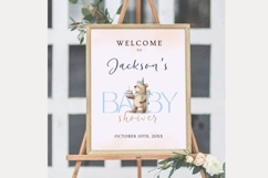 Baby Shower Welcome Template 1 Product Image 2