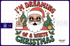 I’m Dreaming of a White Christmas PNG Design Product Image 1