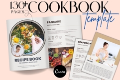 Cookbook Template Canva Editable Product Image 1