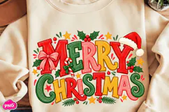 Merry Christmas PNG, Christmas Sublimation, Funny Christmas Product Image 1