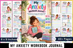My Anxiety Workbook Journal Product Image 1