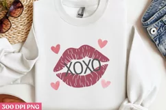 Xoxo PNG, Valentines Day Sublimation PNG Product Image 2