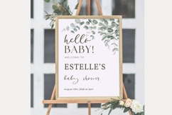 Baby Shower Welcome Template 42 Product Image 1