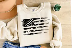 USA Flag Svg Design | Svg Cut Files | Shirt Svg Product Image 2