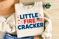 Little Fire Cracker svg | 4th of july Svg | Shirt Svg Product Image 1