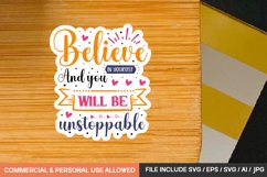 Motivational Svg Design ,sticker Design Product Image 1