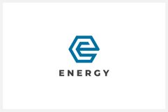 Hexagon Letter E Logo Design Vector Template Product Image 1