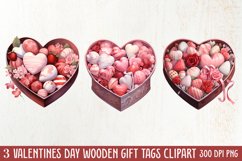 Valentines Day Dessert Clipart, Valentines Day PNG Product Image 1