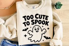 Too Cute To Spook Svg | Halloween Svg | Shirt Svg Product Image 2