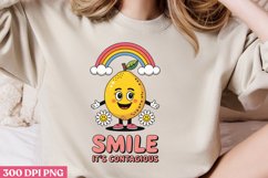 Smile, It s Contagious PNG, Mental Health Sublimati Product Image 2