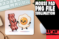 WHIMSICAL MOUSE PAD FUN DESIGNS, Kawaii Food Product Image 1
