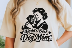 World's Best Dog Mom Svg, Dog Mom Svg, Dog Lover Svg. Product Image 2