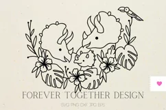 Family SVG - Newborn SVG, Family Round Sign Product Image 1