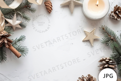 Christmas Aesthetic Mockup JPG Product Image 1