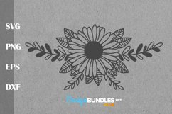 Daisy arrangement svg Product Image 3